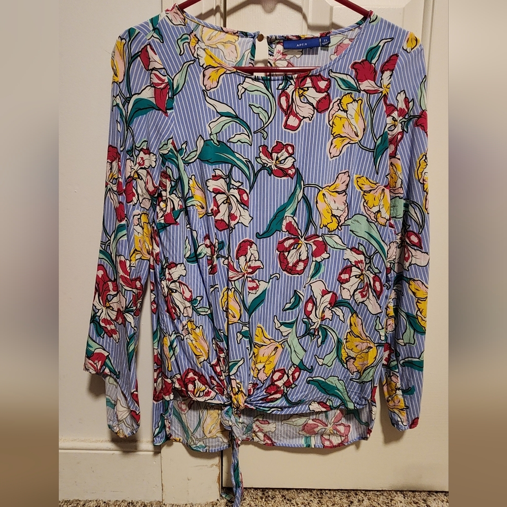Apt. 9 Multicolor Floral Women's Blouse
